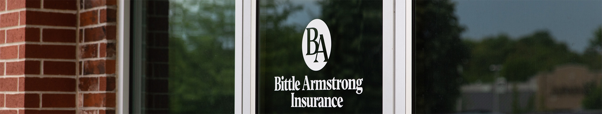 Bittle Armstrong Insurance front door logo